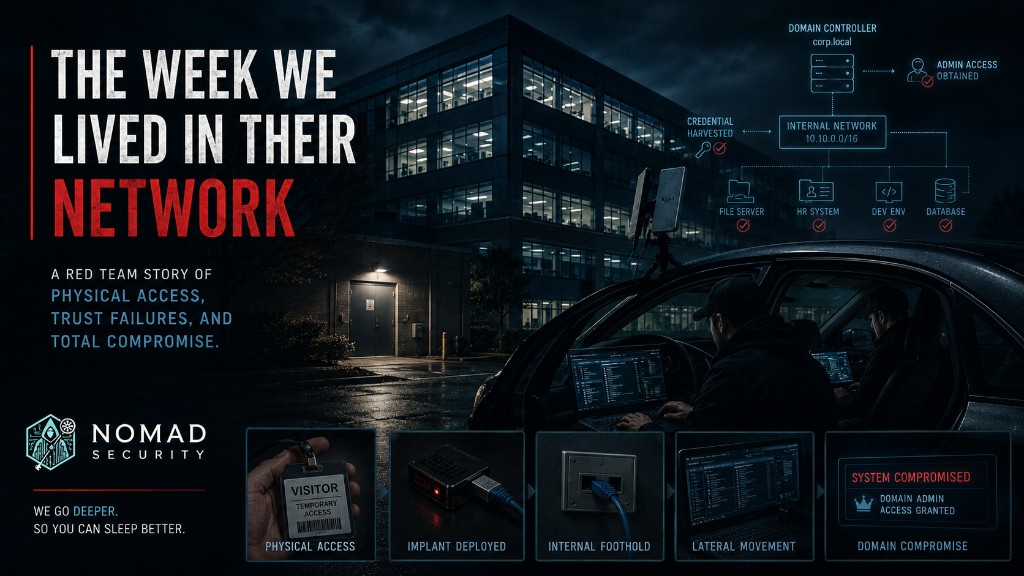 The week we lived in their network